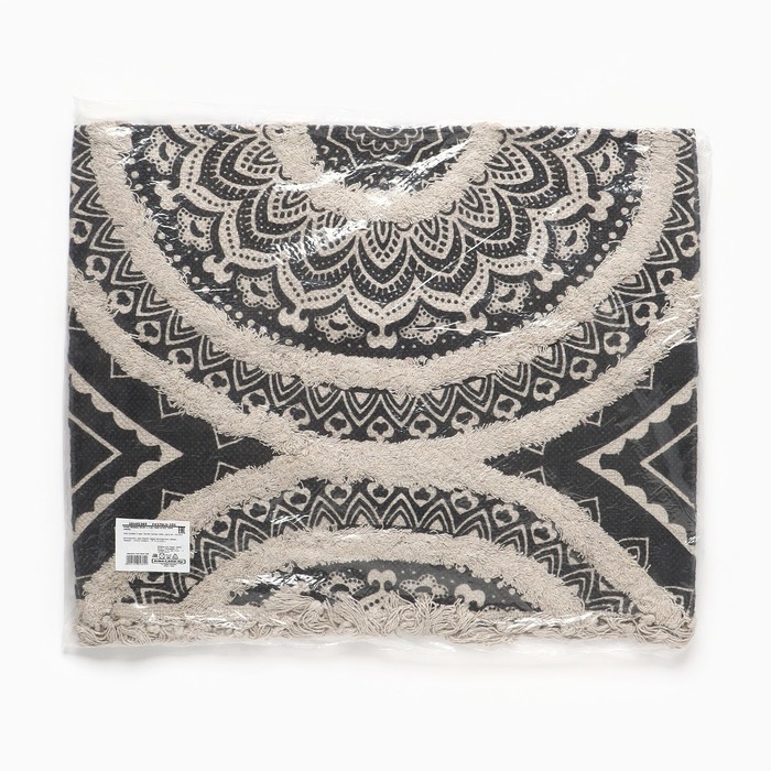 Ковер Mandala 60х90 &plusmn; 3 см, 1000 гр/м2, 100% хлопок