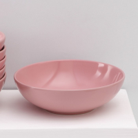 Набор тарелок керамических Доляна «Пастель», 18 предметов: 6 тарелок d=19 см, 6 тарелок d=27 см, 6 мисок d=19 см, цвет розовый Набор тарелок керамических Доляна «Пастель», 18 предметов: 6 тарелок d=19 см, 6 тарелок d=27 см, 6 мисок d=19 см, цвет розовый