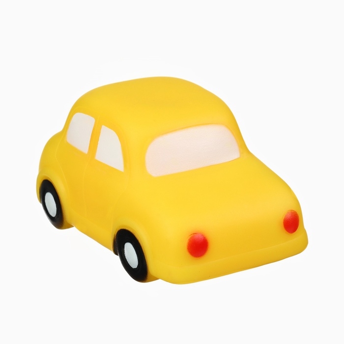 Набор резиновых игрушек для ванны &laquo;Транспорт&raquo;, с пищалкой, 4 шт, Крошка Я