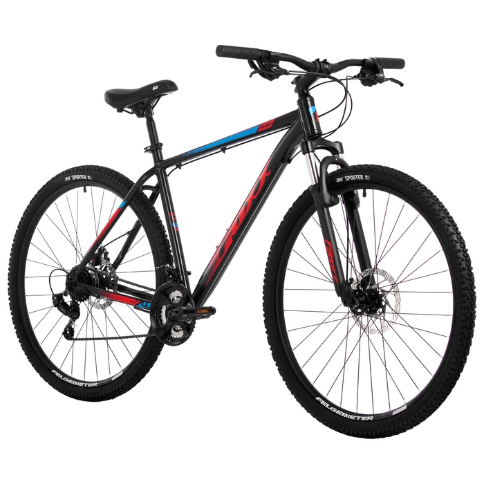 Велосипед 27.5 Велосипед 27.5" FOXX CAIMAN, р. 18" , цвет чёрный