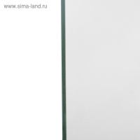 Зеркало &laquo;Райские птицы&raquo;, с пескоструйной графикой и фьюзингом, настенное, с полочкой, 35&times;45