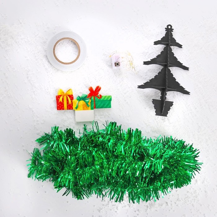 Новогодний ночник- украшение своими руками &laquo;Ёлочка&raquo;