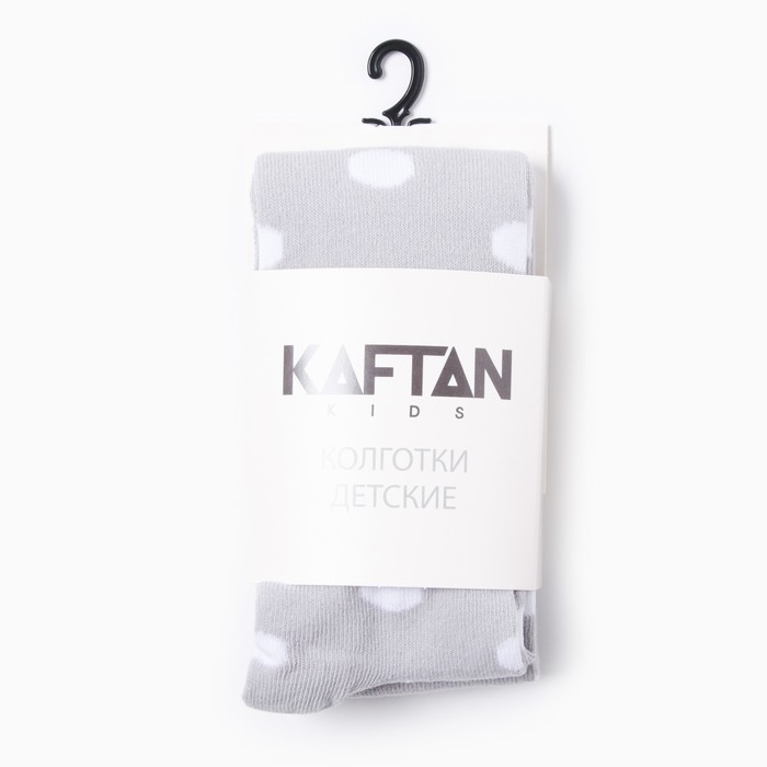 Колготки детские KAFTAN &laquo;Горошек&raquo; 104-110 см, серый