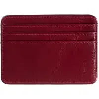 Чехол для карт Signature, бордовый Чехол для карт Signature, бордовый