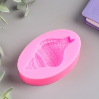 Молд силикон "Морская раковина" 5х7 см Молд силикон "Морская раковина" 5х7 см