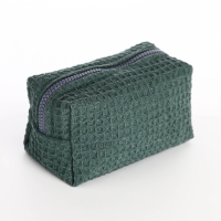 Косметичка на молнии TEXTURA, цвет зелёный Косметичка на молнии TEXTURA, цвет зелёный