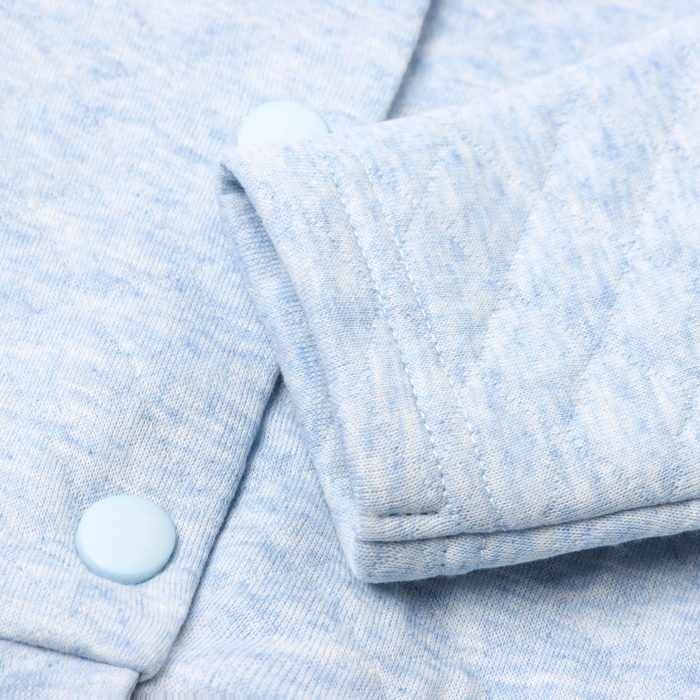 Костюм: толстовка и брюки Крошка Я, рост 86-92 см, голубой