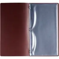 Карта вин Satiness, бордовая Карта вин Satiness, бордовая