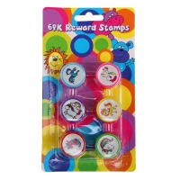 Печать цветная &laquo;Весёлые единороги&raquo;, набор 6 шт., МИКС