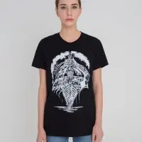 Футболка &laquo;Летучий Голландец&raquo;, черная, размер S