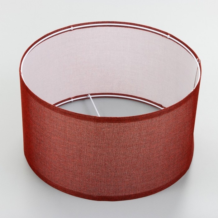 Абажур для торшера Абажур для торшера "Классика" Е27 бордовый 40х40х22см