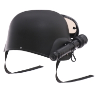 Шлем полицейского «Спецназ», с фонариком и очками Шлем полицейского «Спецназ», с фонариком и очками