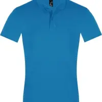 Рубашка поло мужская Perfect Men 180 бирюзовая, размер 3XL Рубашка поло мужская Perfect Men 180 бирюзовая, размер 3XL