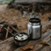 Термос для еды Jerrycan 470, вакуумный, стальной матовый Термос для еды Jerrycan 470, вакуумный, стальной матовый