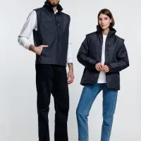 Куртка-трансформер унисекс Astana, темно-синяя, размер L