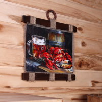 Сувенир свиток "Раки и пиво"