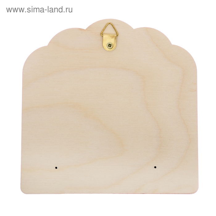 Ключница настенная мелованая &laquo;Счастья в дом&raquo;, 13 х 13 см.