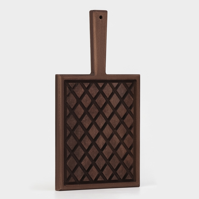 Доска разделочная для подачи Wild Kitchen, 42&times;22&times;2.5 см, граб темный