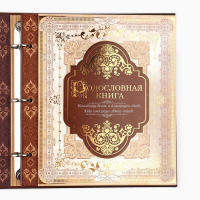 Родословная книга с рамкой под фото «Семейная летопись», 50 листов, 21,5 х 23,7 см. Родословная книга с рамкой под фото «Семейная летопись», 50 листов, 21,5 х 23,7 см.