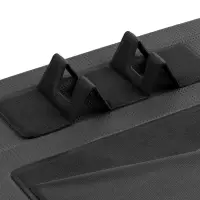 Органайзер с блокнотом и аккумулятором Oiro, черный