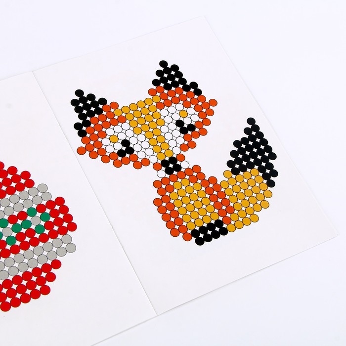 Термомозаика на новый год &laquo;Новый год!&raquo;, 36 цветов, новогодний набор для творчества