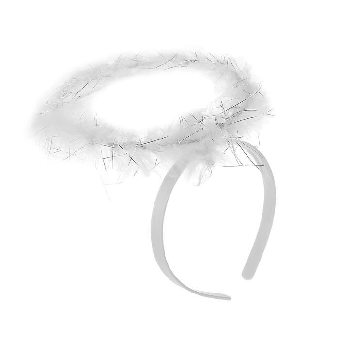 Карнавальный ободок, нимб, пух Карнавальный ободок, нимб, пух