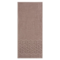 Полотенце махровое &laquo;Радуга&raquo; цвет бежевый, 70х130, 295 гр/м