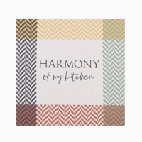 Набор подарочный "Harmony" варежка-прихватка,прихватка, кух.лопатка,венчик,губка