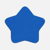 Наклейка тканевая Lunga Bial, M, синяя