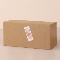 Органайзер для хранения маникюрных/косметических принадлежностей, 3 секции, 18,7 &times; 8 &times; 6 см, цвет прозрачный