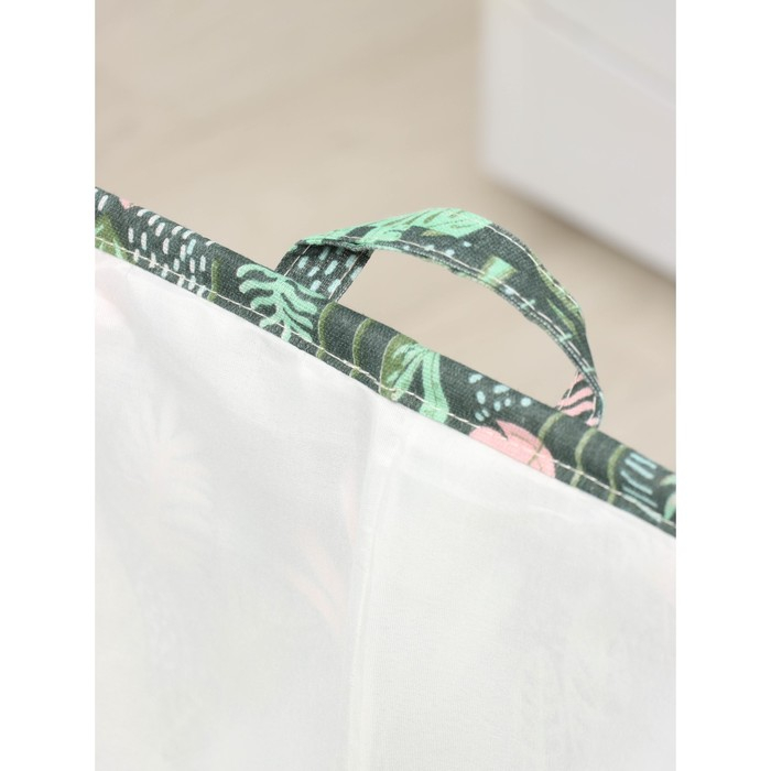 Корзина для белья Доляна «Джунгли», 50×40 см Корзина для белья Доляна «Джунгли», 50×40 см