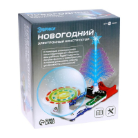 Электронный конструктор &laquo;Новогодний электронный конструктор&raquo;, 9 деталей