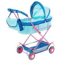 Коляска кукольная № 7, цвета МИКС