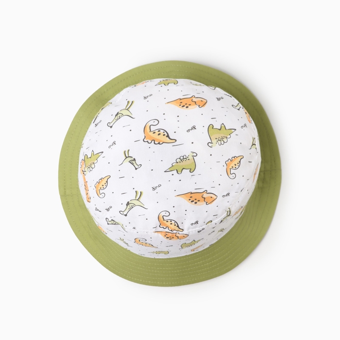 Панама детская, цвет зеленый, размер 44-46 Панама детская, цвет зеленый, размер 44-46