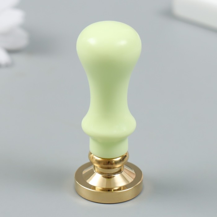 Печать для сургуча с пластиковой ручкой Печать для сургуча с пластиковой ручкой "Санта" 2,5х2,5 см