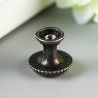 Ручка для шкатулки металл "Цветок" (набор 2 шт) 1,7х1,7 см Ручка для шкатулки металл "Цветок" (набор 2 шт) 1,7х1,7 см