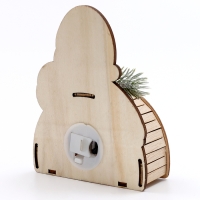 Декор с подсветкой «Дед Мороз», 12х11х2,5 см Декор с подсветкой «Дед Мороз», 12х11х2,5 см