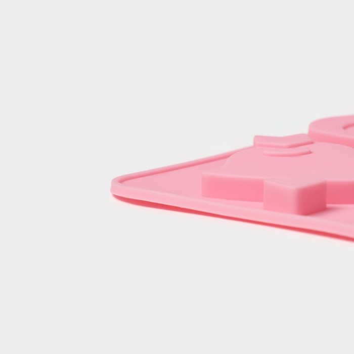 Форма для шоколада Доляна «Амуры», силикон, 13 ячеек, 23×16,5×0,5 см, цвет розовый Форма для шоколада Доляна «Амуры», силикон, 13 ячеек, 23×16,5×0,5 см, цвет розовый