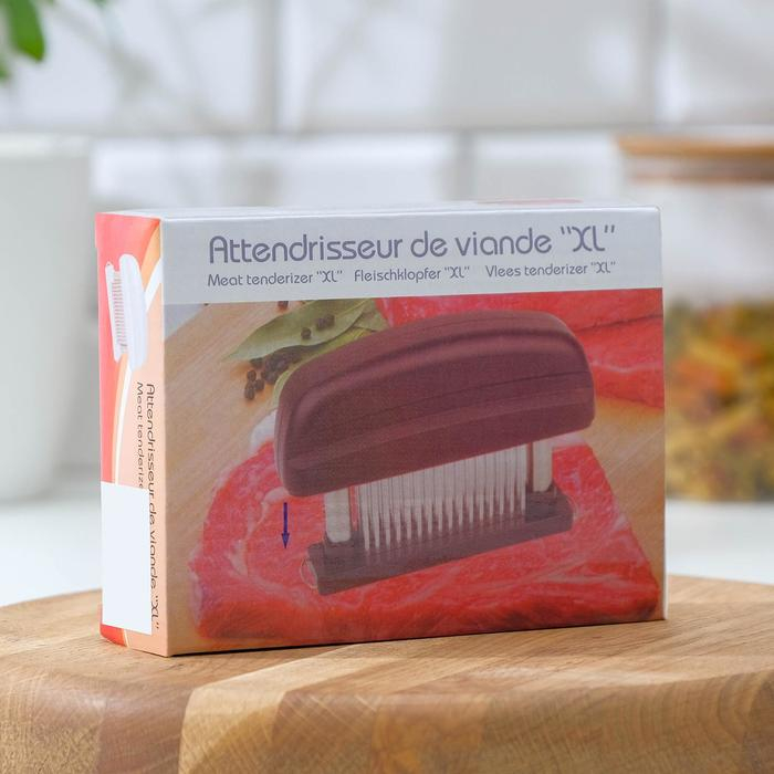 Тендерайзер для мяса &laquo;Нилла&raquo;, 15&times;11&times;4 см, цвет МИКС
