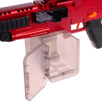 Пулемет &laquo;Годзилио&raquo;, стрельба, гильзы разлетаются, аккумулятор