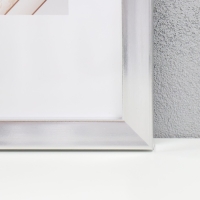 Фоторамка пластик "МИРАМ" 20х30 см, 641822-8, серебро (пластиковый экран) Фоторамка пластик "МИРАМ" 20х30 см, 641822-8, серебро (пластиковый экран)