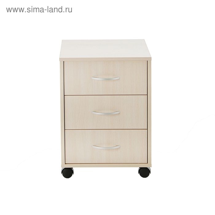 Тумба выкатная, 420х400х585, Венге светлый