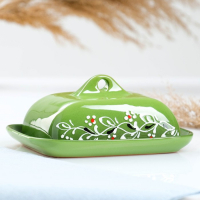 Масленка "Псковская" 18х14х8см, ритм