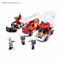 Конструктор Пожарный «Пожар на нефтебазе», 490 деталей Конструктор Пожарный «Пожар на нефтебазе», 490 деталей