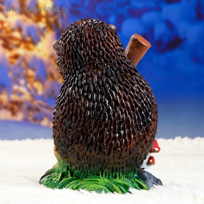 Садовая фигура Садовая фигура "Ёж с лопатой" 22х22х31см
