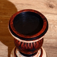 Подсвечник "Кубок" албезия 12х12х19 см Подсвечник "Кубок" албезия 12х12х19 см