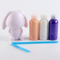 Набор для творчества. Рисование акрилом на пластиковой фигурке «Зайчонок» Набор для творчества. Рисование акрилом на пластиковой фигурке «Зайчонок»