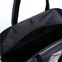 Сумка дорожная на молнии, цвет серый