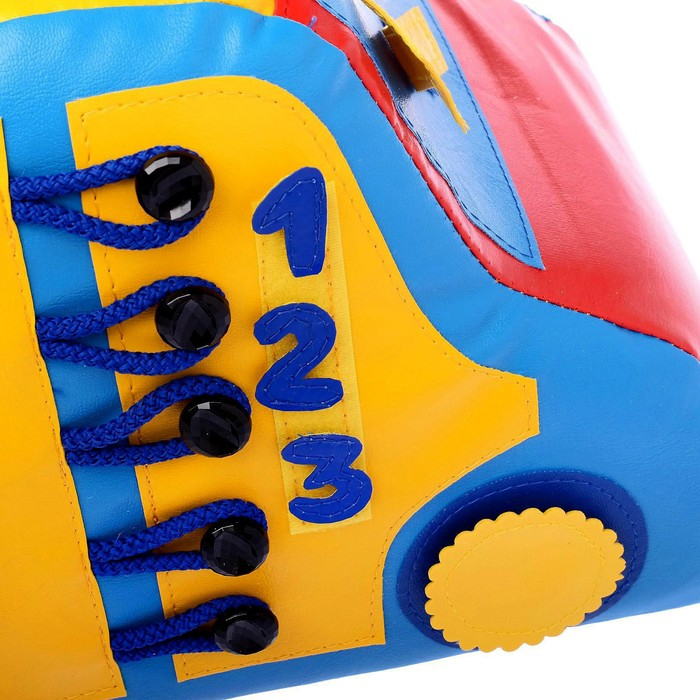 Мягкий модуль тактильный &laquo;Машинка&raquo;, по методике Монтессори