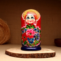 Матрёшка 10-кукольная "Александра", 23-27 см